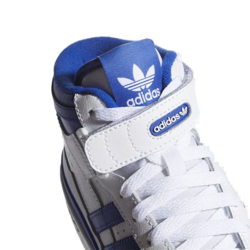 Chlapčenská vychádzková obuv ADIDAS ORIGINALS Forum Mid cloud white royal blue cloud white 5