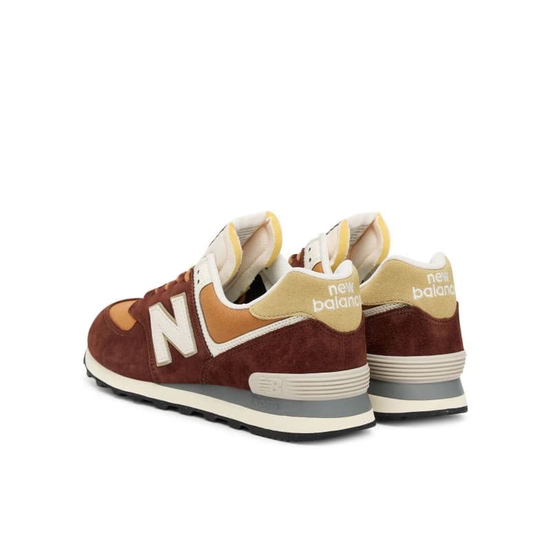 Pánska vychádzková obuv NEW BALANCE U574MRR M brown dull orange 4