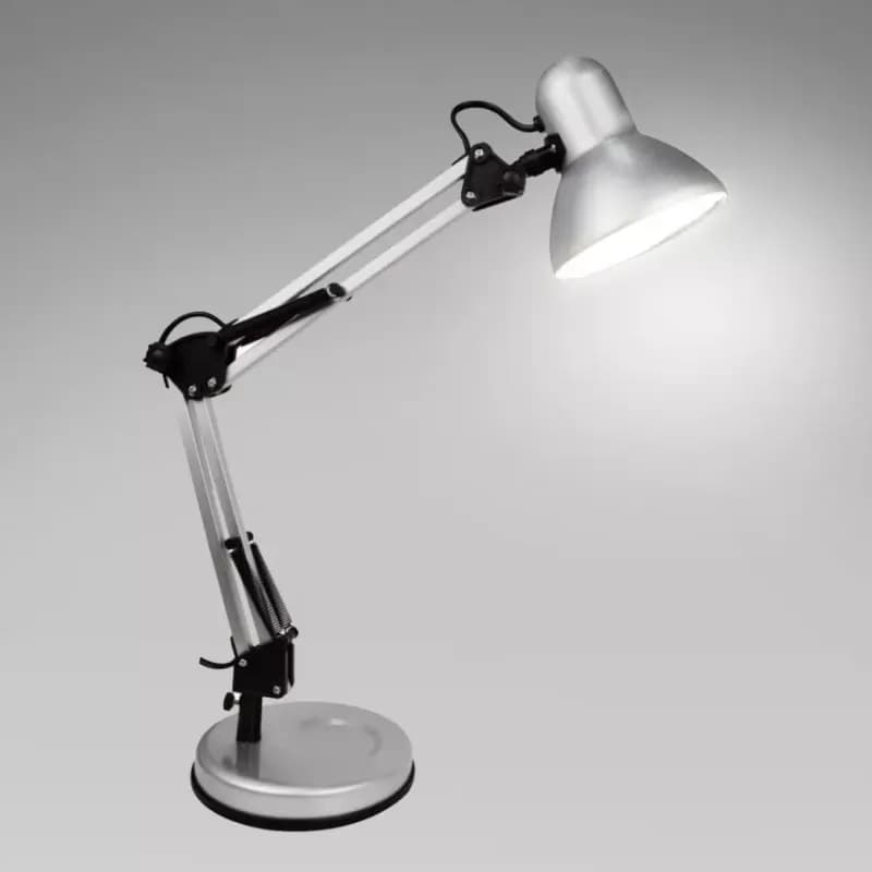 Stolná lampa 2429A Strieborná 1