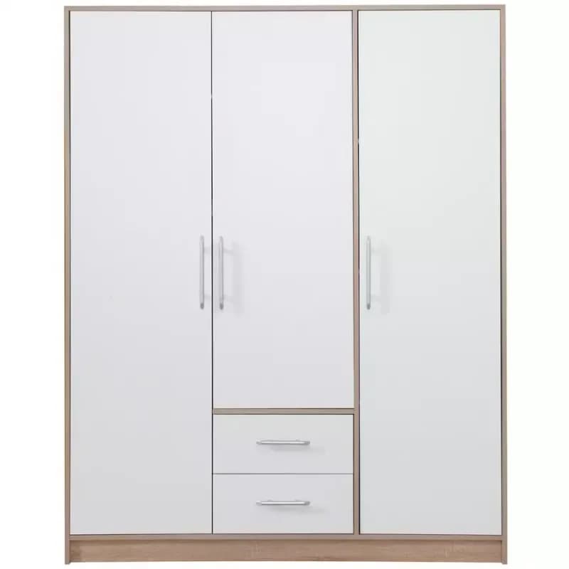 Skriňa Smart SR2 150 cm dub sonoma/biela 1