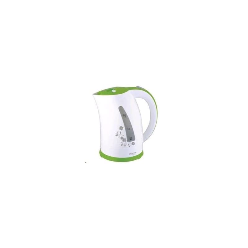 Orava VK-3417 G rýchlovarná kanvica, 2000 W, 1.7 l, automatické vypnutie, biela / zelená