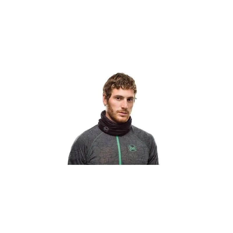 Multifunkčná šatka BUFF MERINO LIGHTWEIGHT SOLID BLACK 2