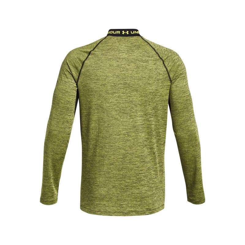 Pánske kompresné tričko s dlhým rukávom UNDER ARMOUR UA CG Armour Twist Mock-YLW 4