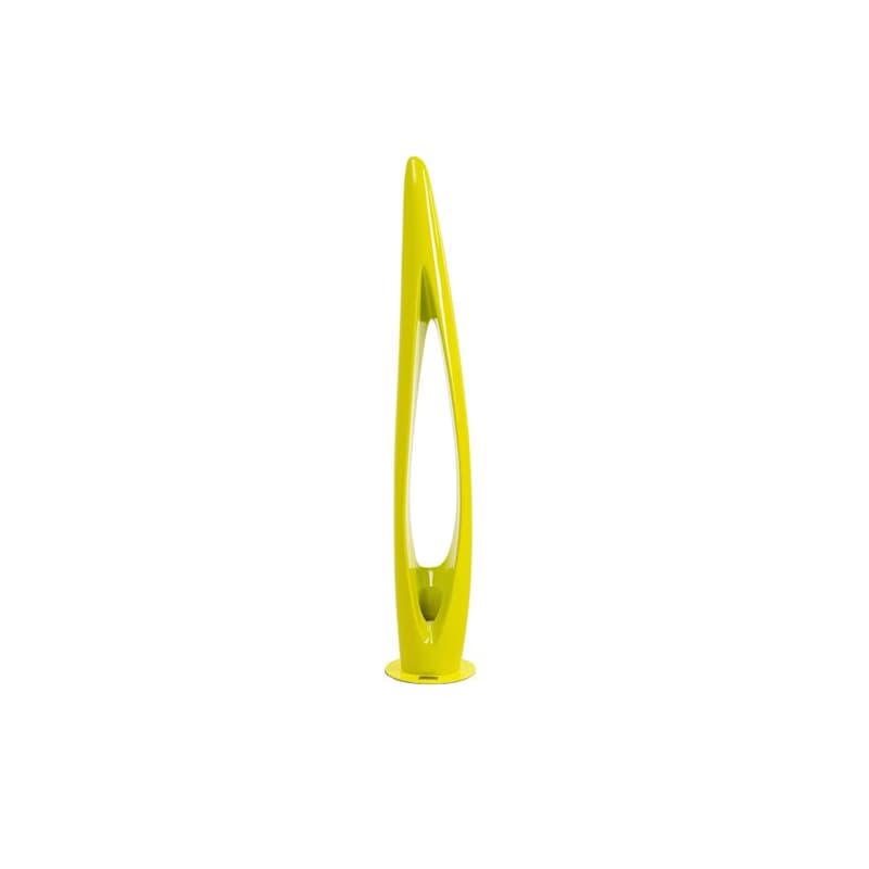 Stojacia lampa Flow Flame zelená 132 cm