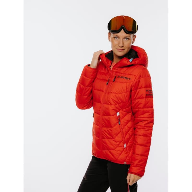 Dámska bunda na skialp EVERETT Insulata Primaloft jckt W red 3