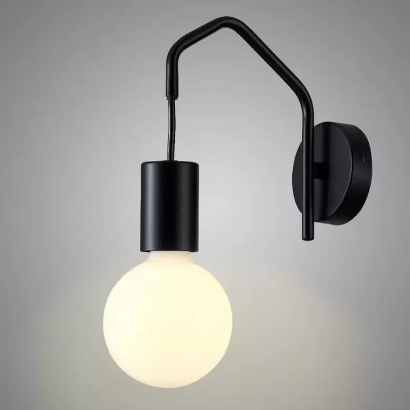 Basso Svietniková lampa 1x40w E27 Čierna matná 1