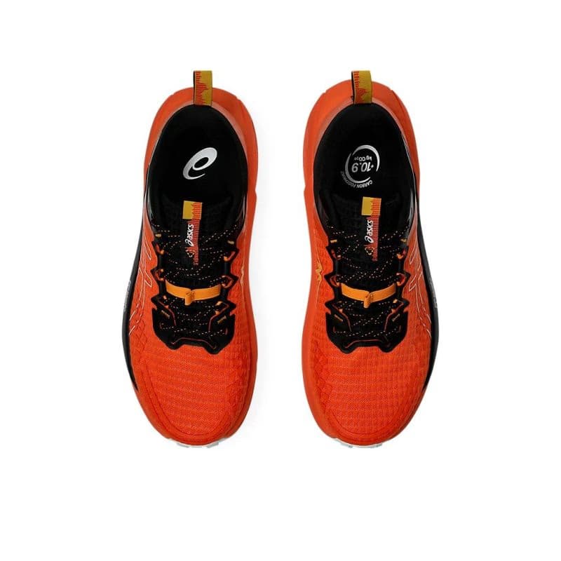 Pánska bežecká trailová obuv ASICS Gel Trabuco 13 nova orange pure aqua 5