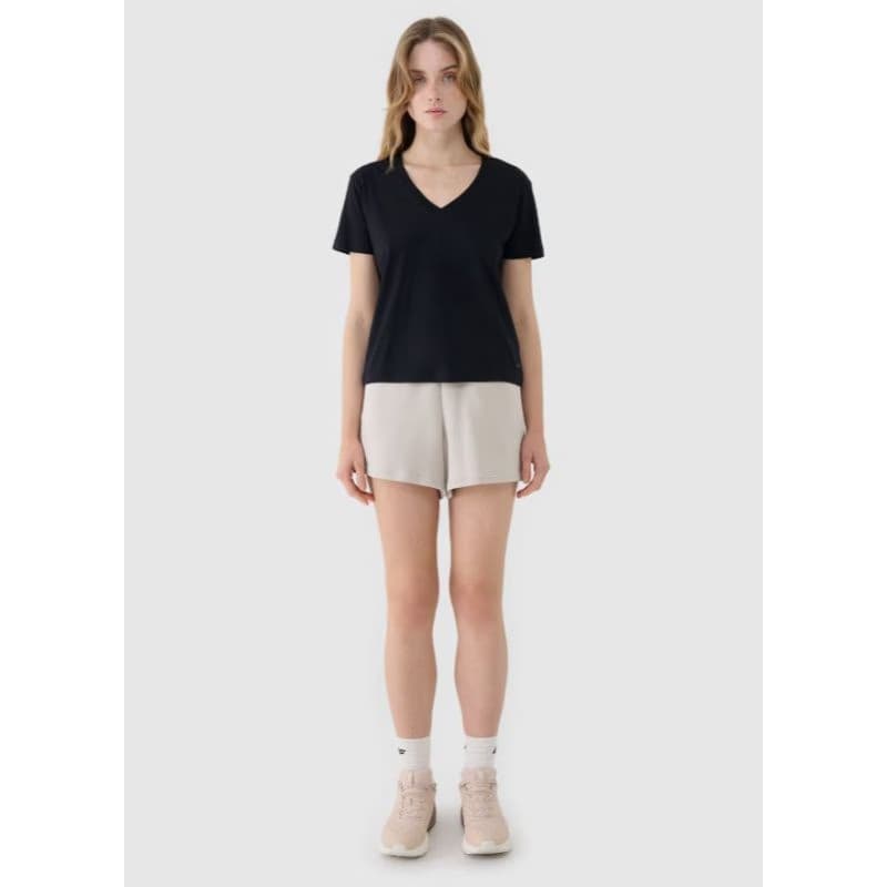 Dámske kraťasy 4F SHORTS CAS F540-83S-BEIGE 4