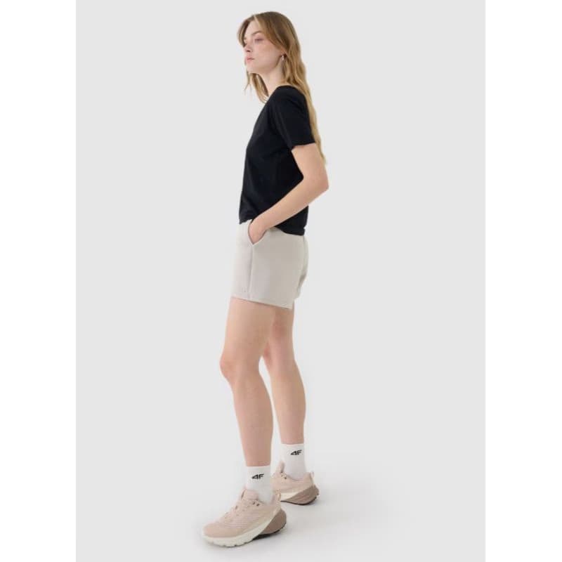 Dámske kraťasy 4F SHORTS CAS F540-83S-BEIGE 5