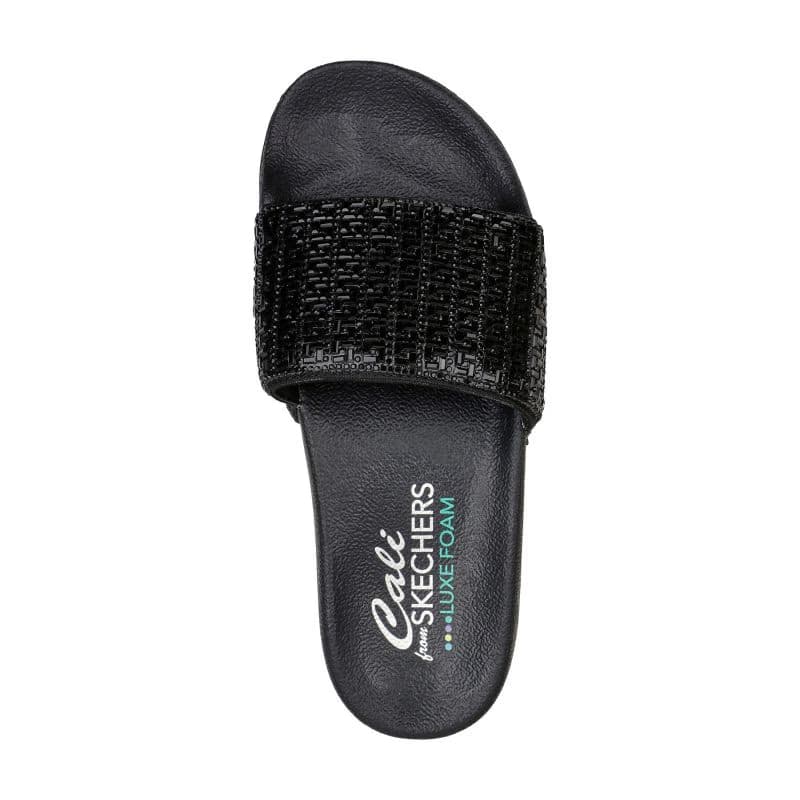 Dámske šlapky (plážová obuv) SKECHERS Pops Up New Spark W black 4