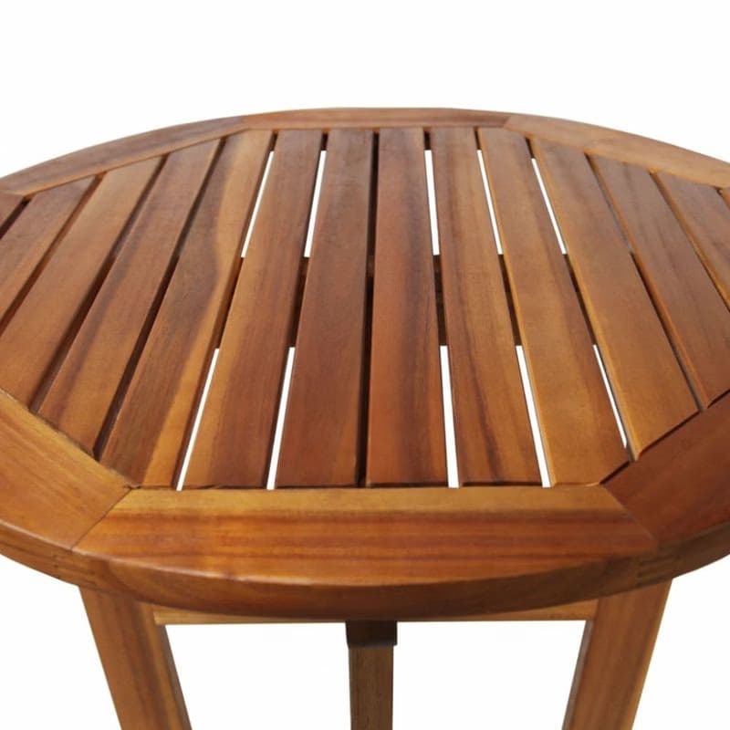 Barový stôl 60 cm z akáciového dreva 4