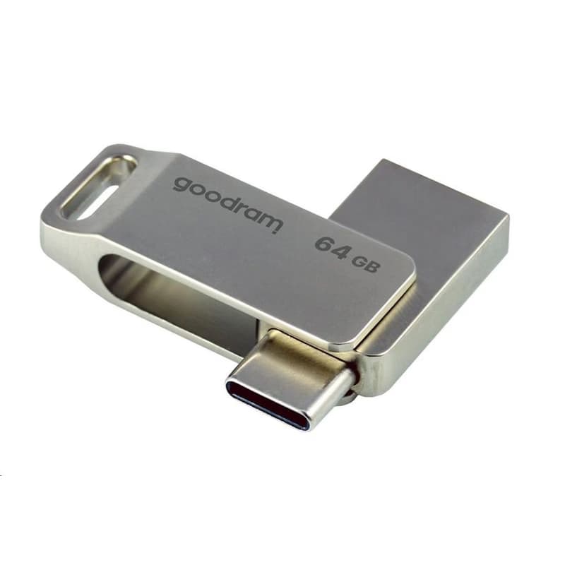 GOODRAM Flash Disk 64GB ODA3, USB 3.2, strieborná 2