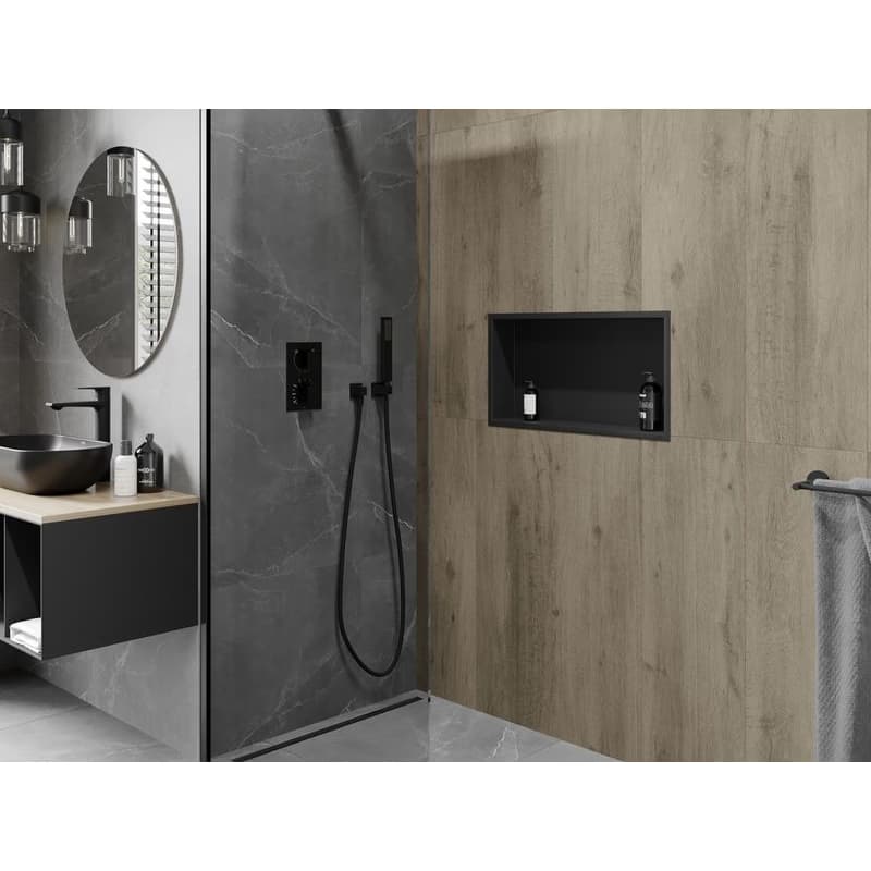 MEXEN - X-Wall-R modul pre vstavanie do steny 60 x 30, čierna 1970603010 4