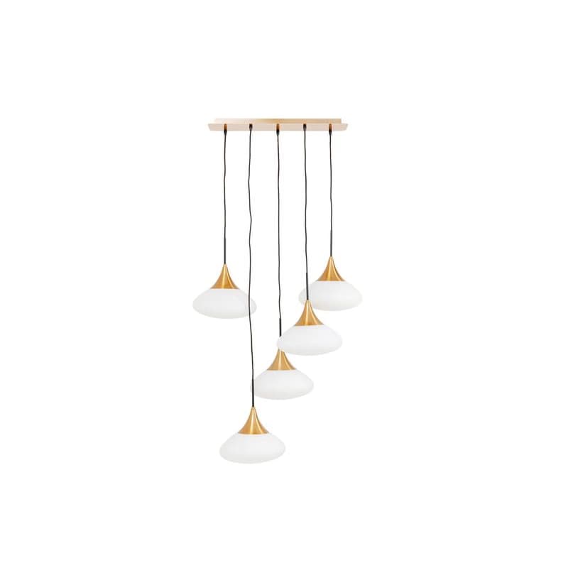 Gocce visiaca lampa zlatá 70x140 cm