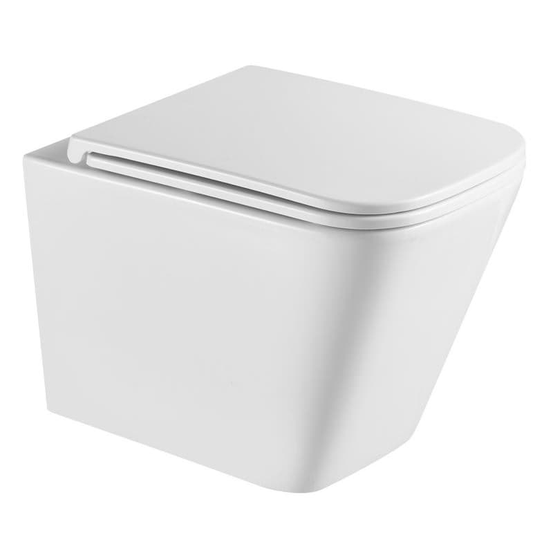 OLSEN SPA - Závesné WC orloja RIMLESS sa SLIM sedadlom Soft-close OLKLT052E