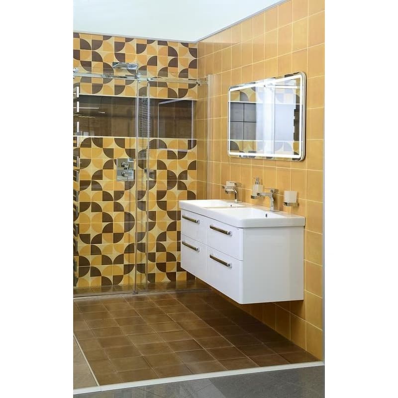 SAPHO - Zrkadlo NYX s LED osvetlením 120x60cm NY120 2