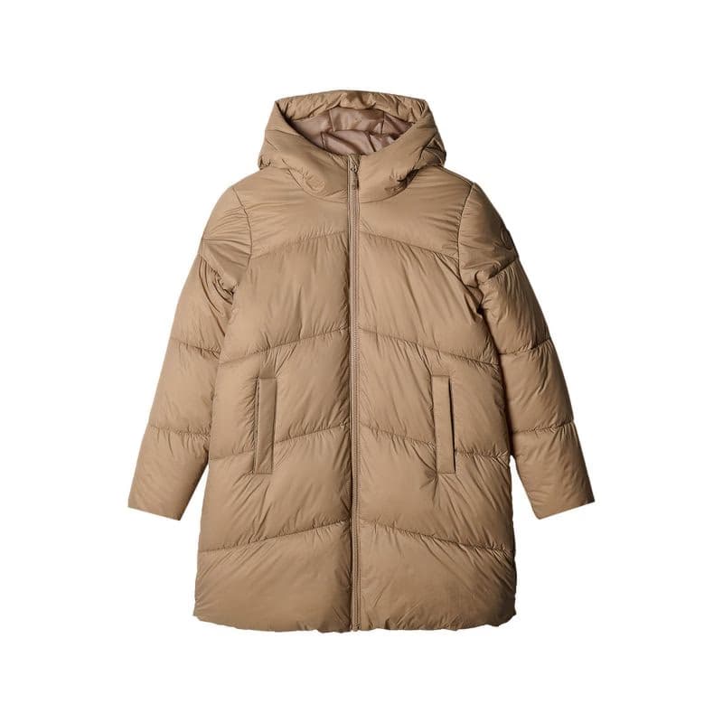 Dievčenská bunda 4F JUNIOR DOWN JACKET-JWAW24TDJAF455-83S-BEIGE 5