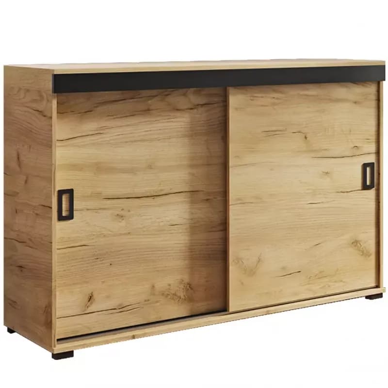 Komoda Retro 120 Craft + Čierna Rukoväte 1
