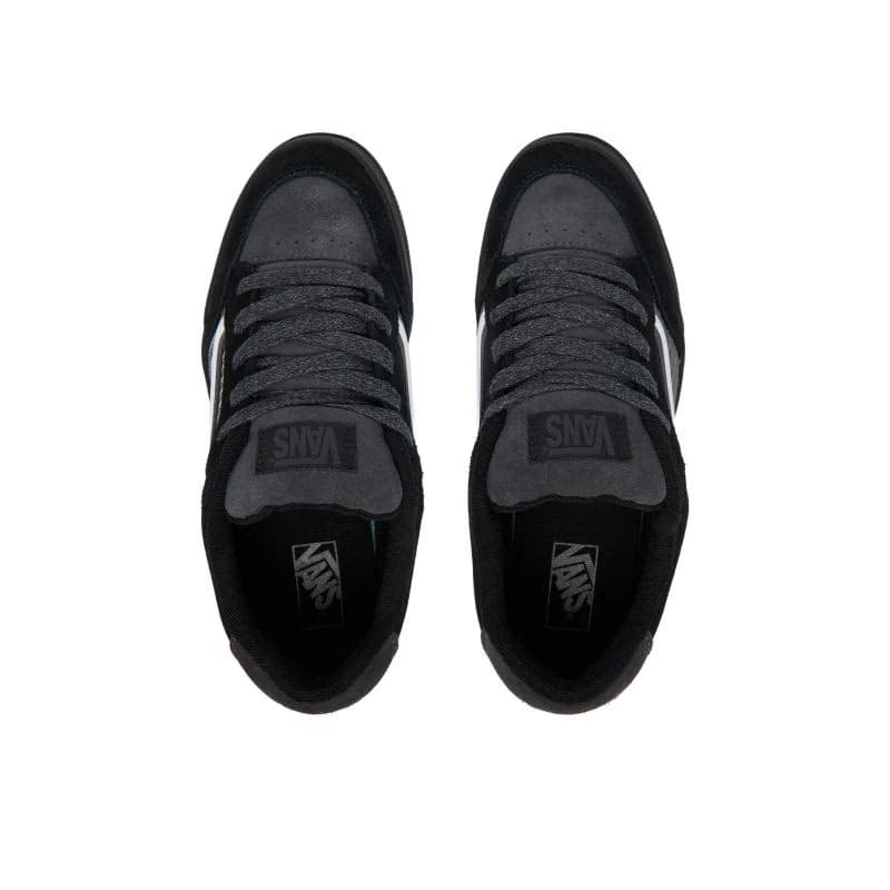 Chlapčenská vychádzková obuv VANS Hylane Teflective Sidestrap Jr black charcoal 3