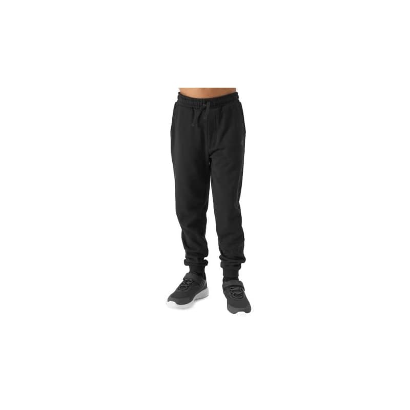 Chlapčenské tepláky 4F JUNIOR TROUSERS-4FJWSS24TTROM591-31S-NAVY 1