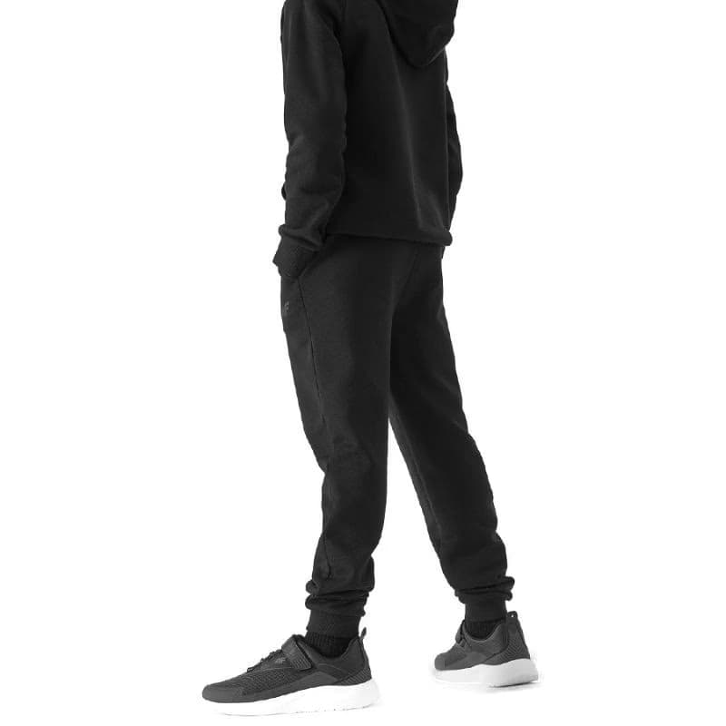Chlapčenské tepláky 4F JUNIOR TROUSERS-4FJWSS24TTROM591-31S-NAVY 2