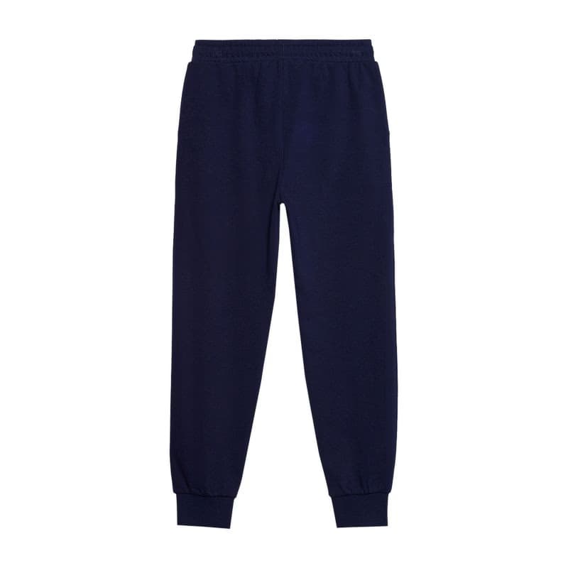 Chlapčenské tepláky 4F JUNIOR TROUSERS-4FJWSS24TTROM591-31S-NAVY 6