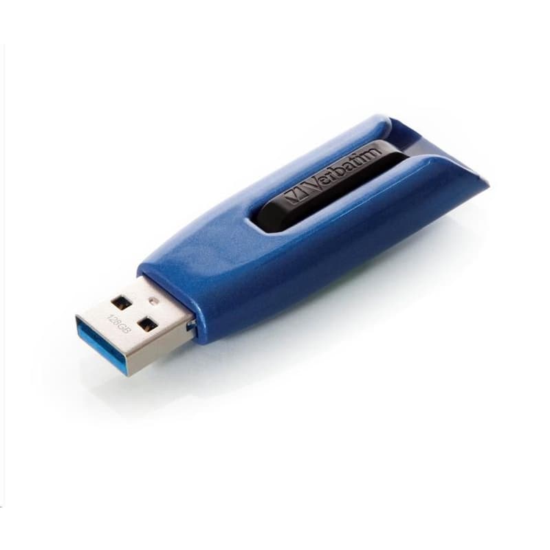VERBATIM Flash Disk 128GB V3 MAX, USB 3.0, modrá 1