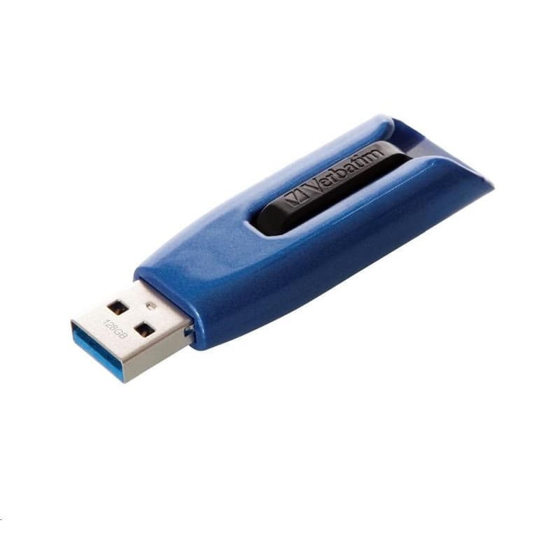 VERBATIM Flash Disk 128GB V3 MAX, USB 3.0, modrá 5