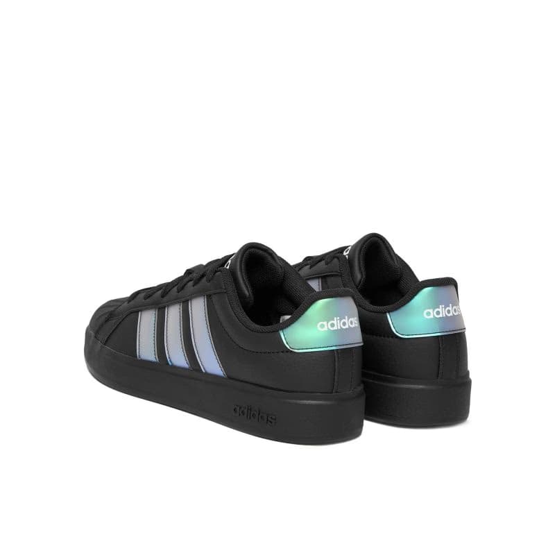 Dievčenská rekreačná obuv ADIDAS Streettalk Jr core black iridescent cloud white 4