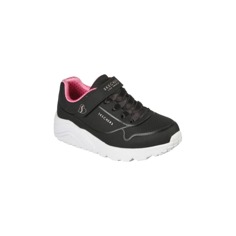 Dievčenská rekreačná obuv SKECHERS Uno Lite K black rose gold 1