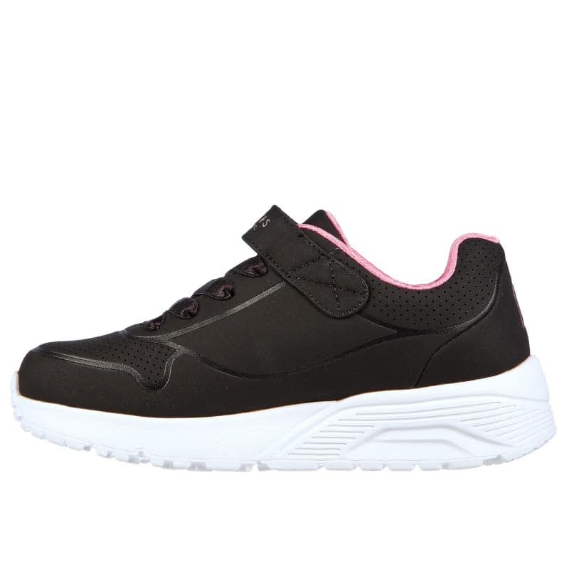 Dievčenská rekreačná obuv SKECHERS Uno Lite K black rose gold 3