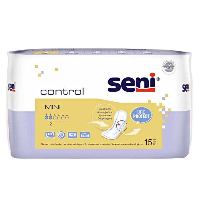 15 inkontinenčných vložiek UNISEX, veľkosť 2 1