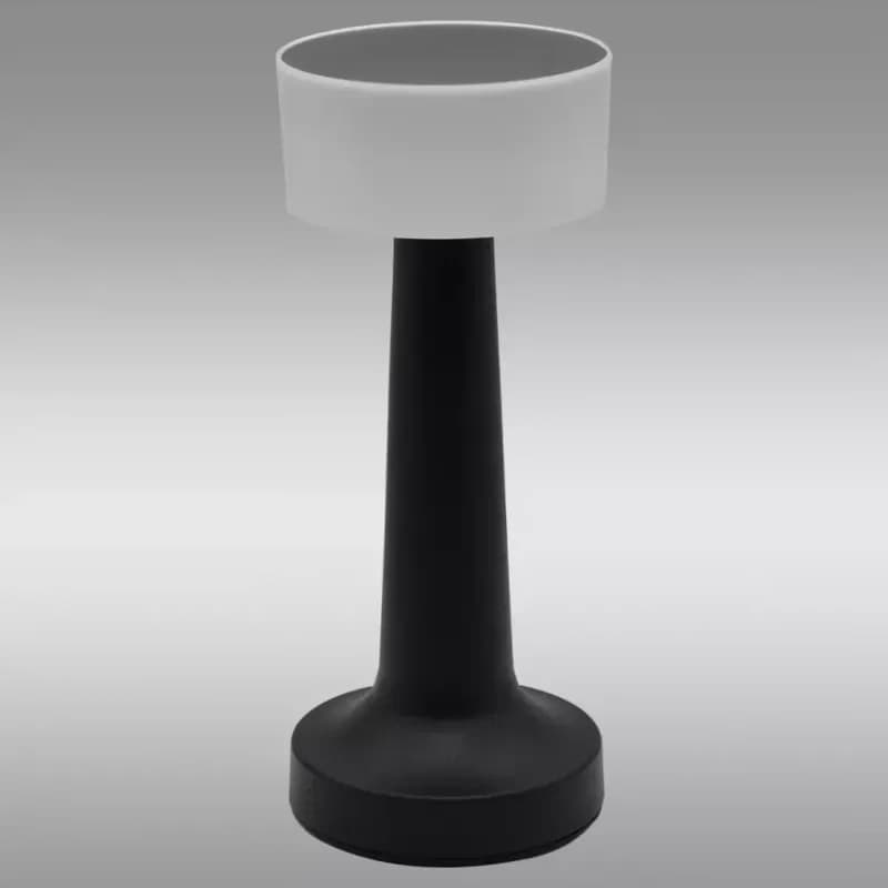 Stolná lampa LIRA 49021 BLACK USB LB1