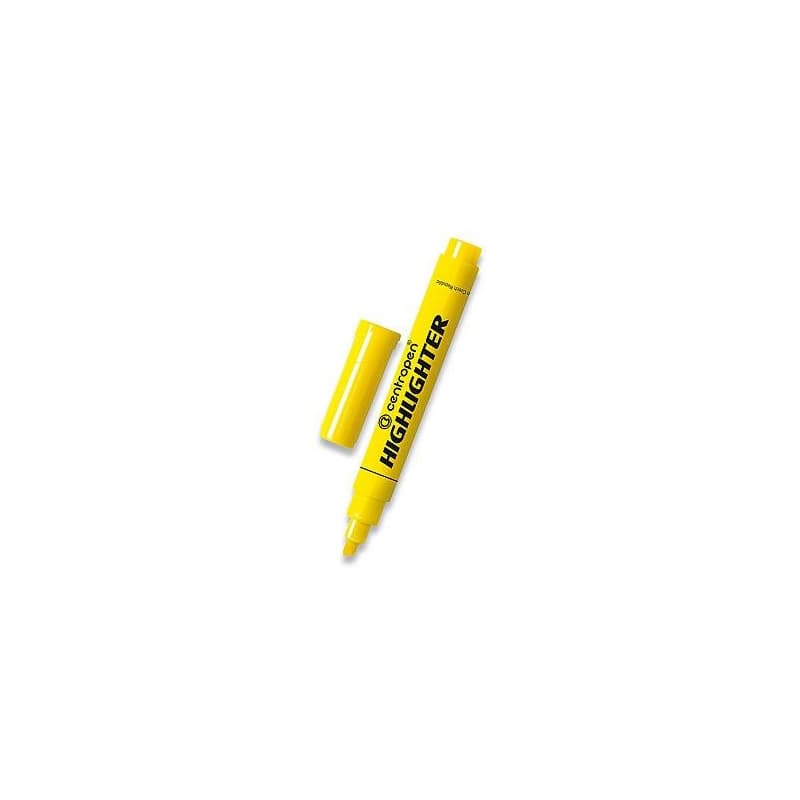 Zvýrazňovač Centropen 8552 žltý klinový hrot 1-4,6mm