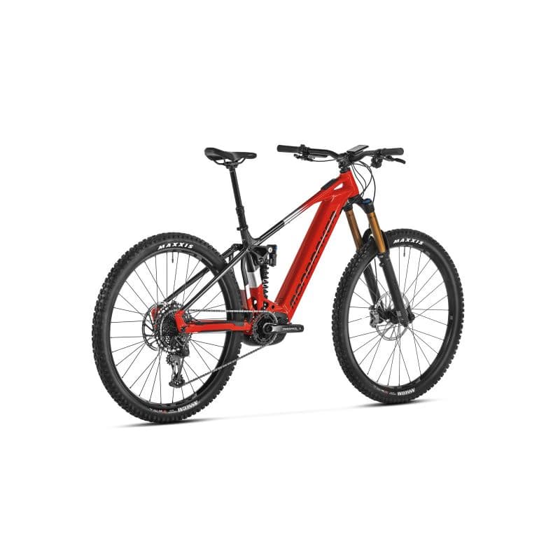 Horský elektrobicykel MONDRAKER Level RR, flame red vortex grey racing silver 3
