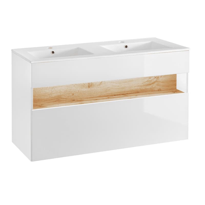 ArtCom Skrinka pod umývadlo BAHAMA White 854 | 120 cm 3