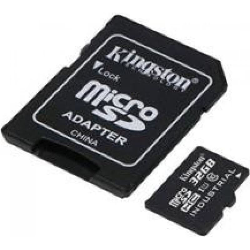 Kingston 32GB microSDHC Industrial C10 A1 pSLC Card + SD Adapter 6