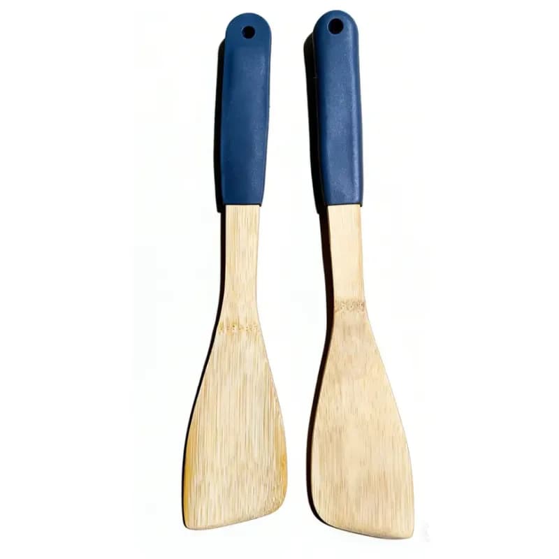 Skosená obracačka bambus sivá rukoväť 32*6cm ut04432bs22