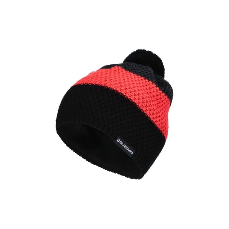 Zimná čiapka BLIZZARD Silvretta, black cherry red grey 1