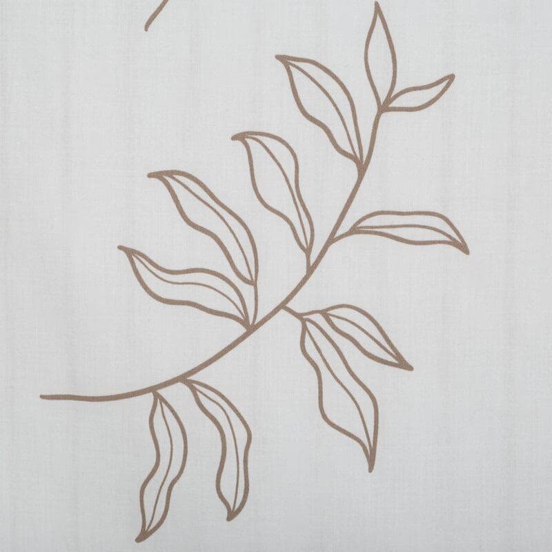 ArtFir Obliečky na jednolôžko RAYA 1 | biela/béžová 140 x 200 cm 3