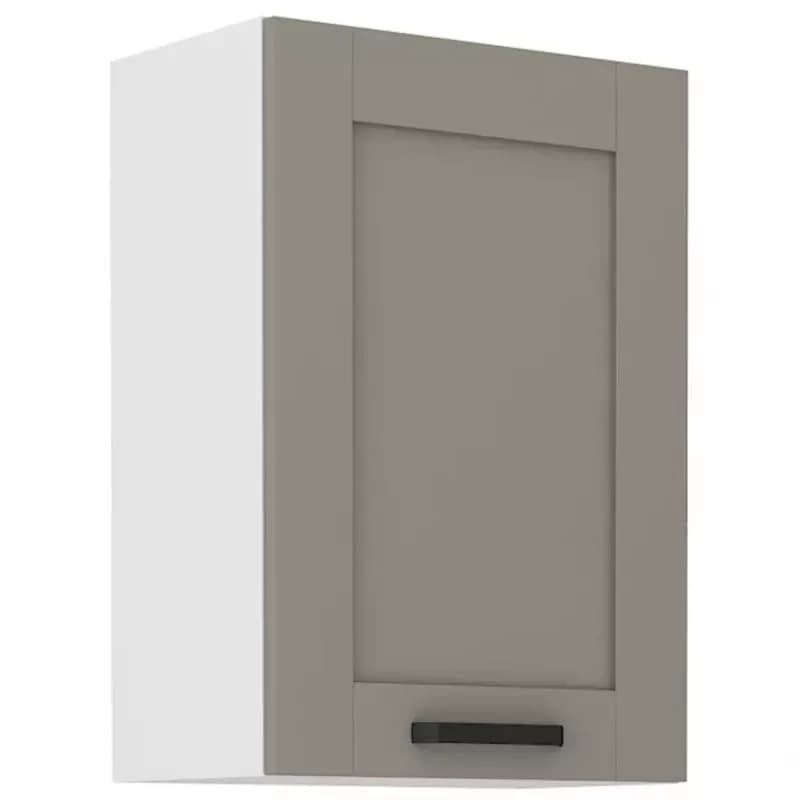 Kuchynská skrinka Luna claygrey/biela 50G-72 1F 1