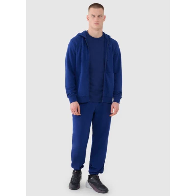 Pánska mikina so zipsom 4F SWEATSHIRT-WMM00TSWSM1768-031S-NAVY 5