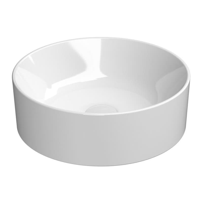 GSI - KUBE X keramické umývadlo na dosku, priemer 40cm, biela ExtraGlaze 942611 1