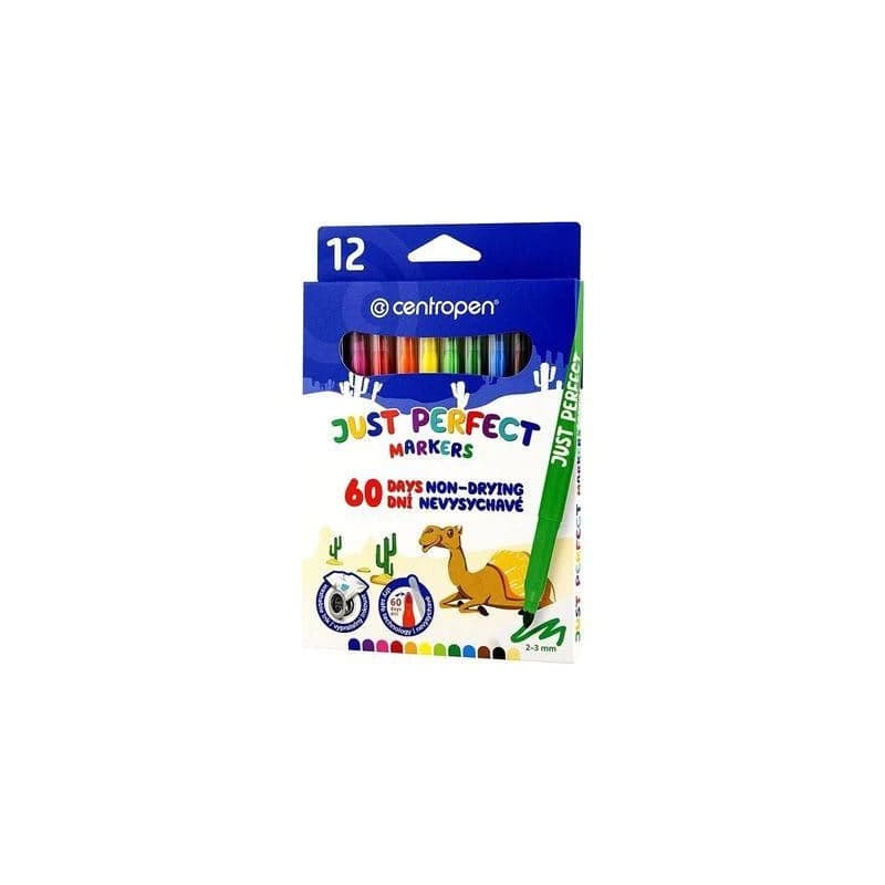 Popisovač Centropen 2510/12 12 farieb valcový hrot 2-3mm 1