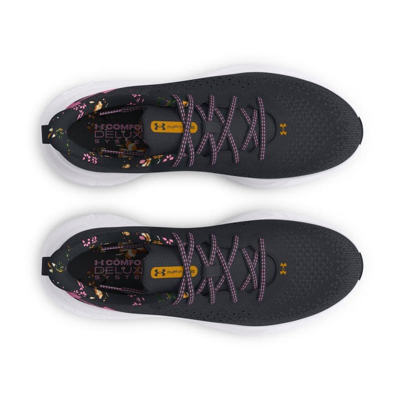 Dámska bežecká obuv UNDER ARMOUR UA W Infinite Print black anthracite meta pink 3