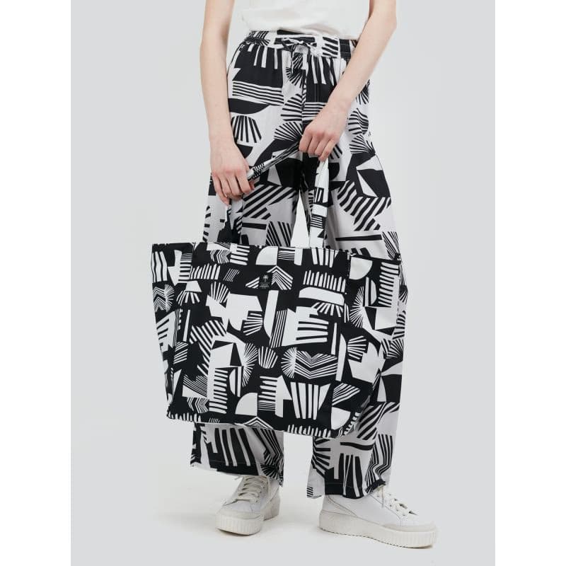 Plážová taška FUNDANGO Almaraz Beach Bag-899-black pattern 3