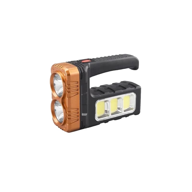 AKU Svietidlo LED CREE XM-L T6 + solárne napájanie 2