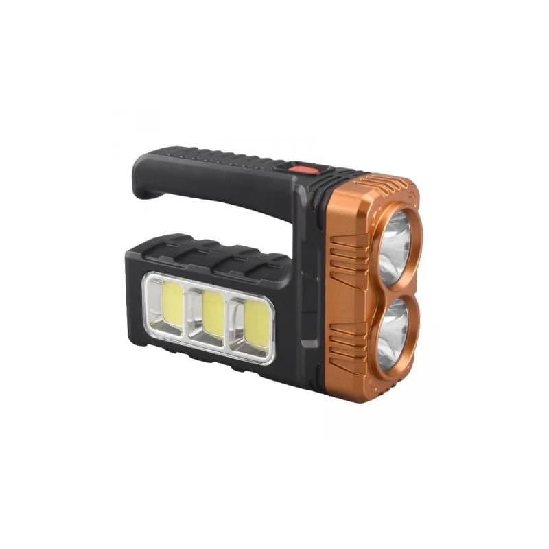 AKU Svietidlo LED CREE XM-L T6 + solárne napájanie 4
