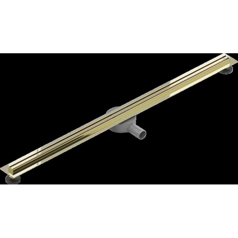 MEXEN - Flat 360° Slim podlahový žľab 150, zlatá 1541150 5