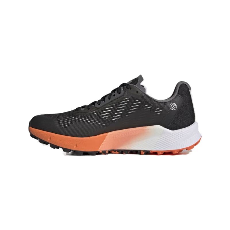 Pánska bežecká trailová obuv ADIDAS Terrex Agravic Flow 2 GTX core black core black orange 2